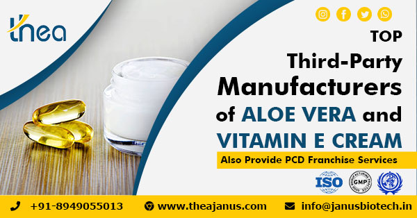 PCD Pharma Franchise and Third Party Manufacturer for Aloe Vera and Vitamin E Cream | Thea Janus