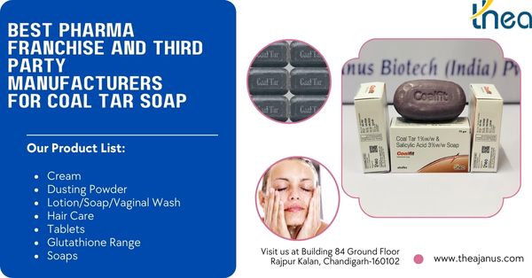 Pharma Franchise and Third Party Manufacturers for Coal Tar Soap | Thea Janus