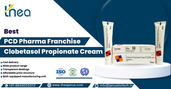 Pharma Franchise and Third Party Manufacturer For Clobetasol Propionate Cream | Thea Janus