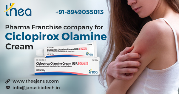 Pharma Franchise and Third Party Manufacturer for Ciclopirox Olamine Cream | Thea Janus