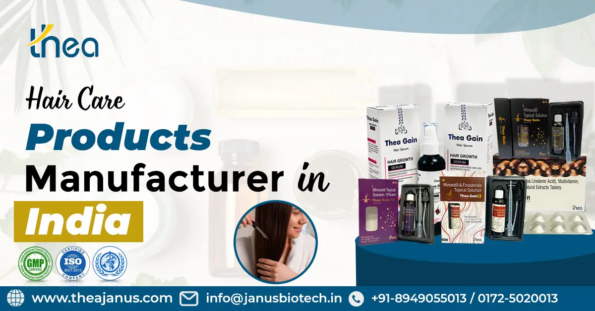 Hair Care Products Manufacturer in India | Thea Janus